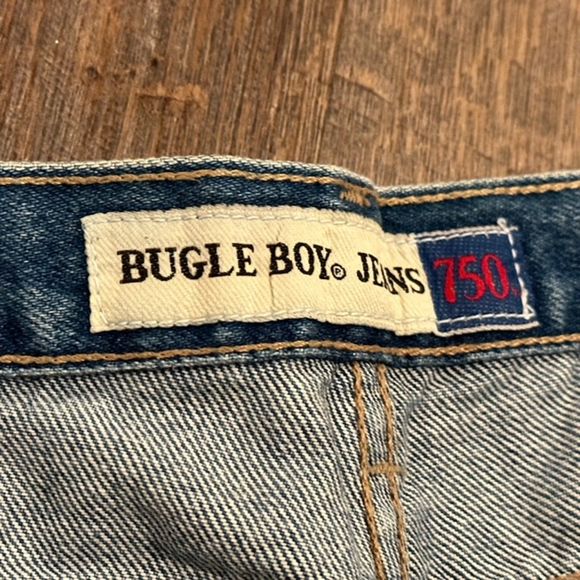 Bungle Boy Denim Jeans Mens 40x30 Regular Fit Straight Leg 5-Pocket Medium Wash - Picture 3 of 10
